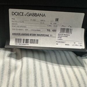 Dolce & Gabbana Brown Loafers